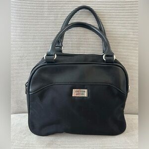 The Filer New York - black satchel organizer handbag